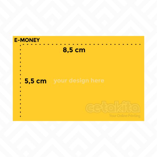 E Money Custom Mandiri | Cetakita